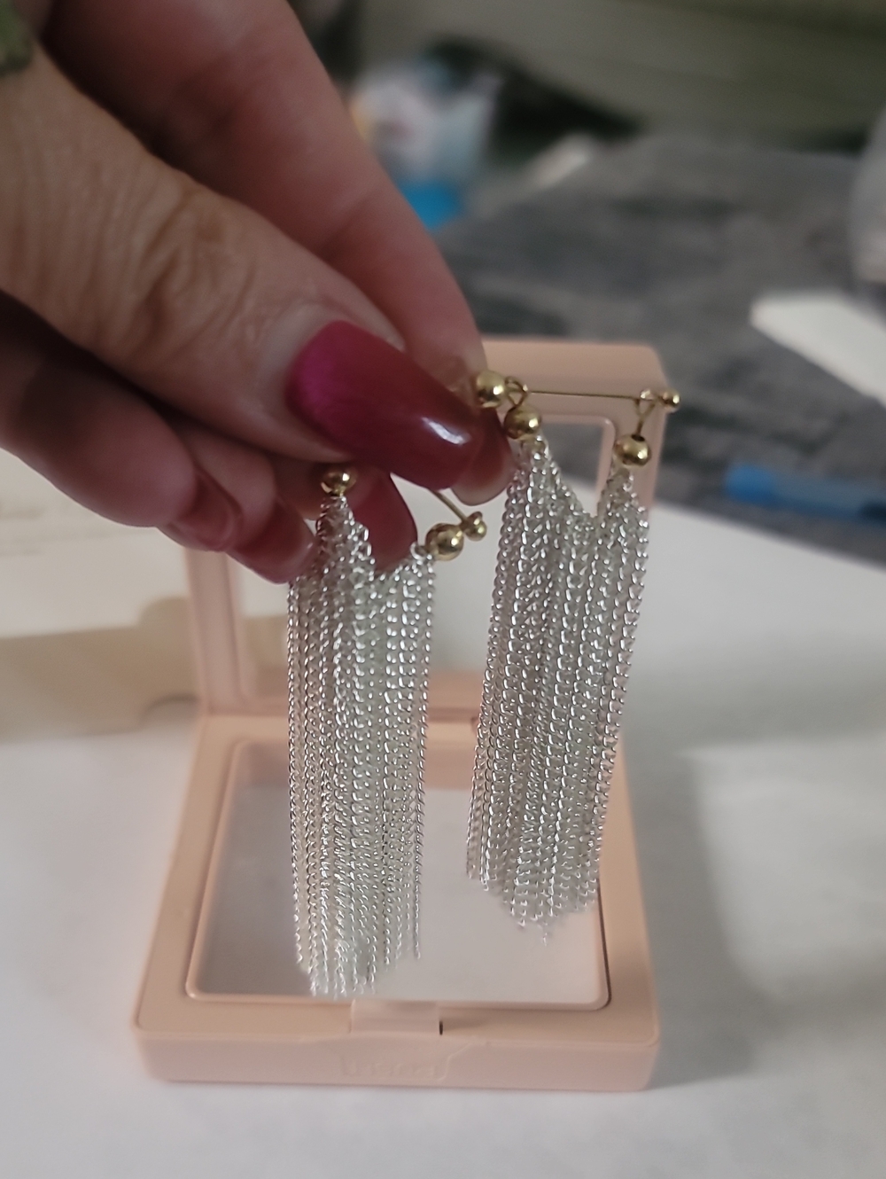 Silver Dangle Earrings